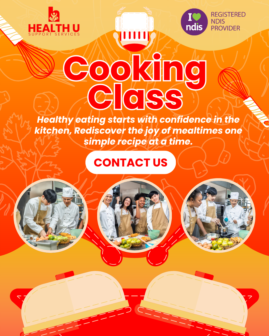 Health U Australia – Cooking Class